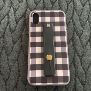 ✨Host Pick✨ iPhone X B/W gingham soft phone case